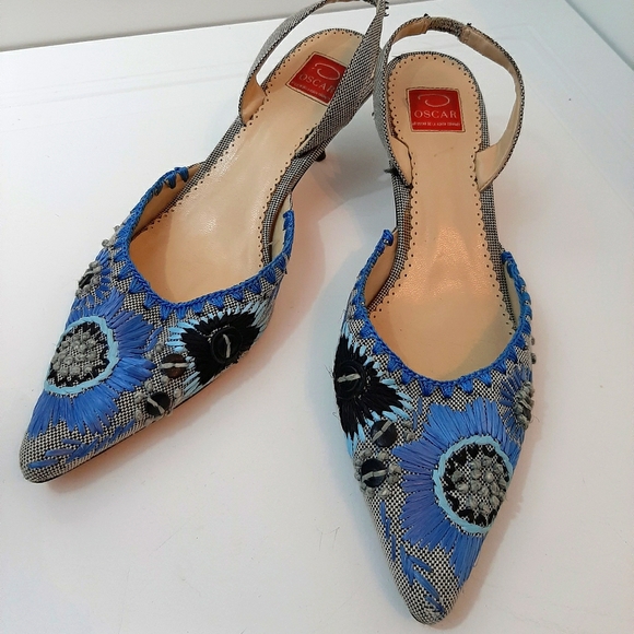 Oscar de la Renta Shoes - Oscar de la renta sling  backs